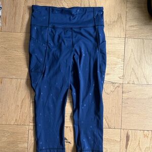 GAP Blackout Technology Blue Star Pocket Leggings